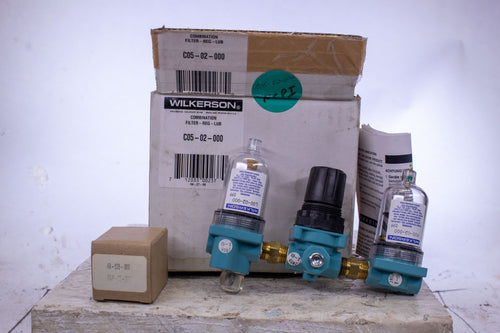 Wilkerson C05-02-000  R00-02-000 Regulator Filter Lubricator