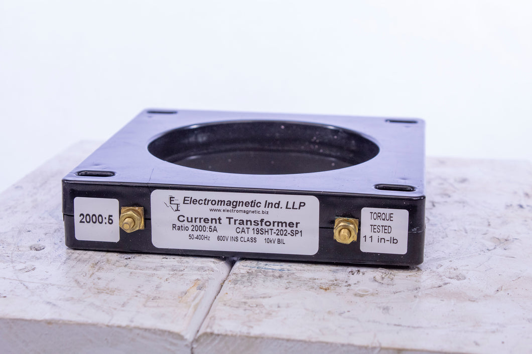 Electromagnetic INd. LLP Current Transformer 19SHT-202-SPI