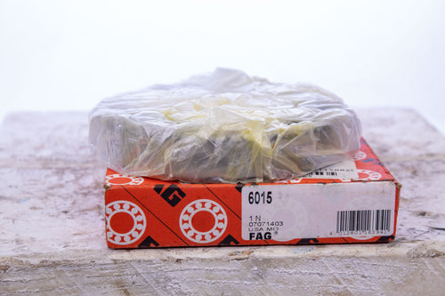 FAG 6015 New Single Row Ball Bearing