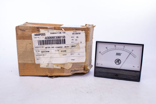 Marposs Panel Meter 849 .0005