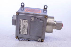 Custom Control Sensors 604PA21 Pressure Switch 15AMP 125-480VAC 7500PSIG