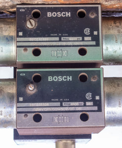 Bosch Rexroth 081WV10P1V1001WS012/00 Directional Valves on CF JMG-1060 manifold