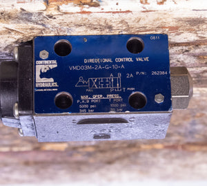 Continental Hydraulics VMD03M-2A-G-10-A Manual Directional Valve