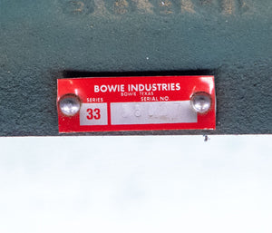 Bowie Industries Series 33 Model 300 Pump