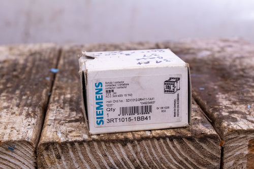 Siemens 3RT1015-1BB41 Contactor