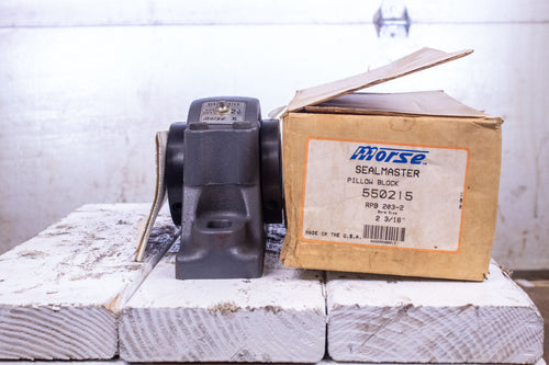 Morse Sealmaster Pillow Block 550215 2-3/16