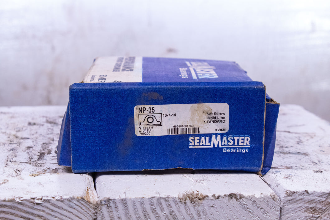 SealMaster Bearings NP-35 2-3/16 Pillow Block Ball Bearing