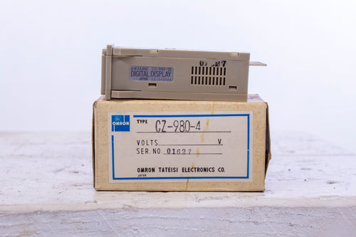 Omron Digital Display CZ-980-4 CZ-S4044A