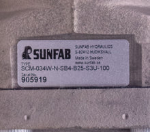 Load image into Gallery viewer, Sunfab Hydraulics Bent Axis Hydraulic Motor SCM-034W-N-SB4-B25-S3U-100