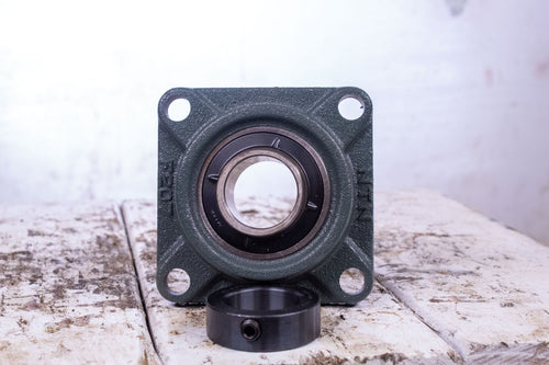 NTN 5ZUR0 UELF207-107D1W3 4-Bolt Flange Bearing Unit