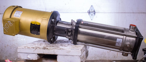 Grundfos Pump CRN3-17 A-P-G-E-HQQE A96083734p115500001 with Baldor VEM3613T Moto