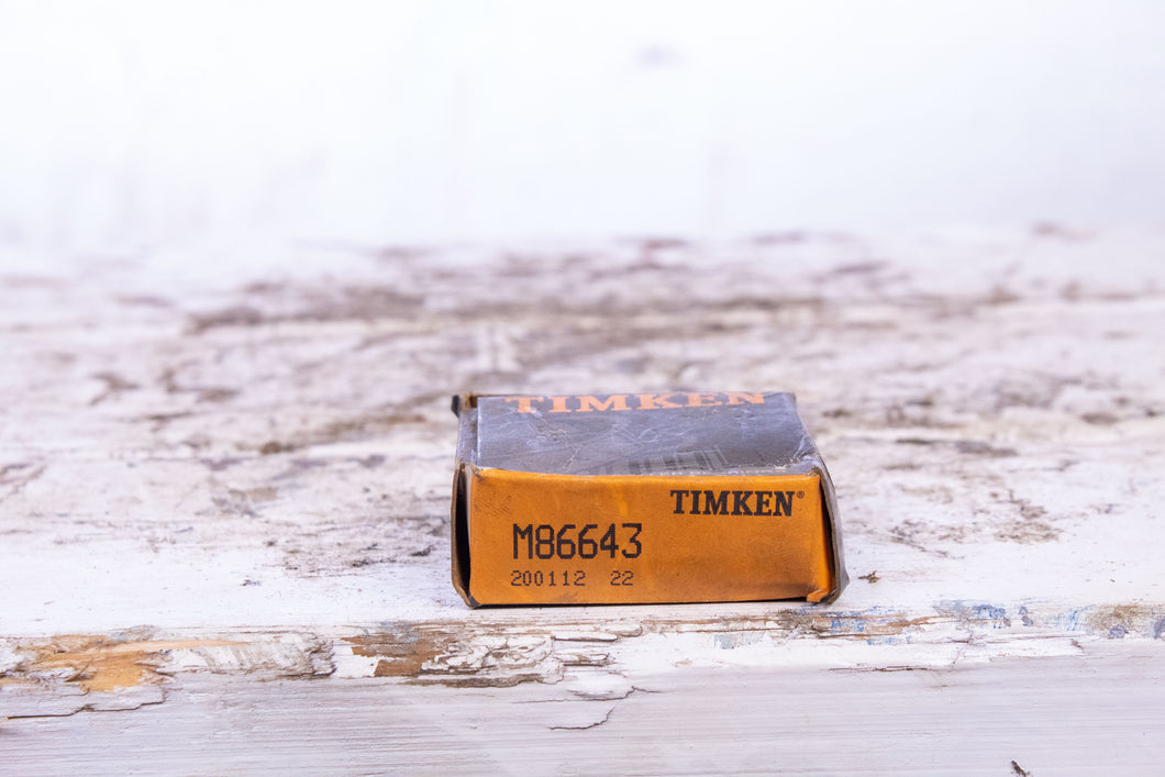 Timken M86643 Tapered Roller Bearing