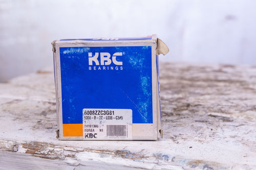 KBC Bearings 6008ZZC3G81 6008 B 2Z L038-C3#0
