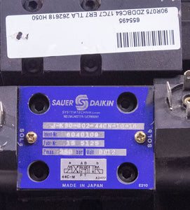 Sauer Danfoss 90R075 ZDDBC64 17C7 ER7 TLA 262618 H050 Hydraulic Motor
