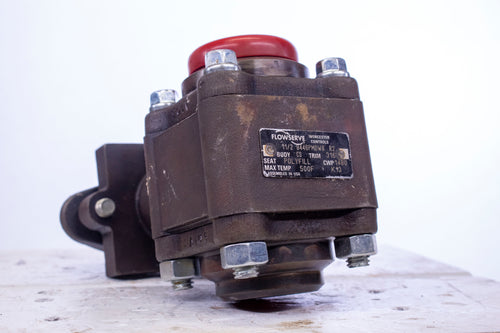 Flowserve 11/2 9446PMBW8 Ball Valve R2 A216 WC8 D31446 LWCV