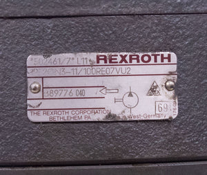 Rexroth 502461/7* L11 1PF2GN3-11/100Re07VU2 Gear Pump 400-200-0020 B89776040