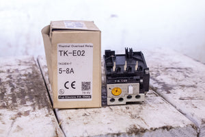 Fuji Electric TK-E02 5-8A Thermal Overload Relay