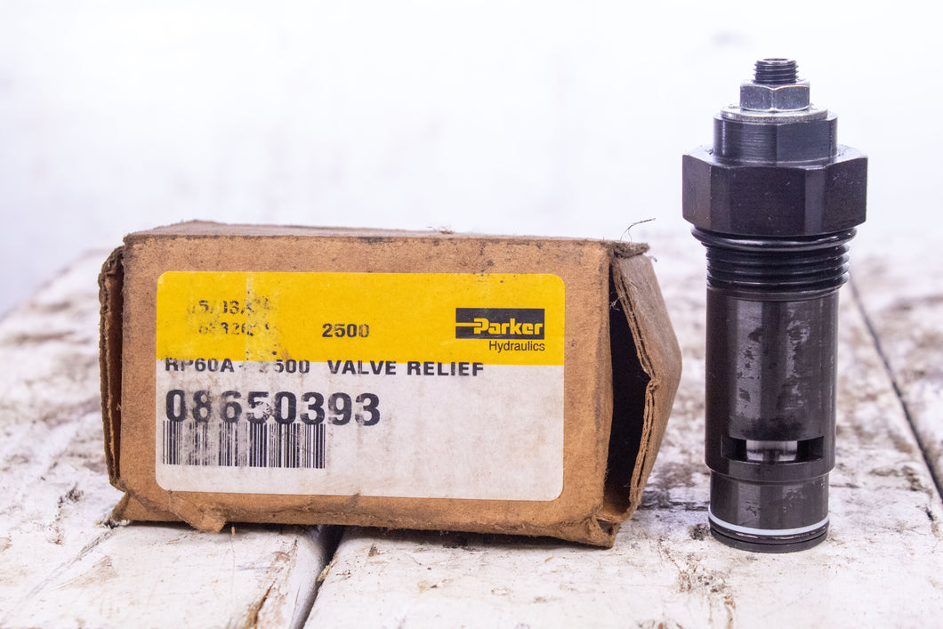 Parker 08650393 RP60A-2500 Relief Valve