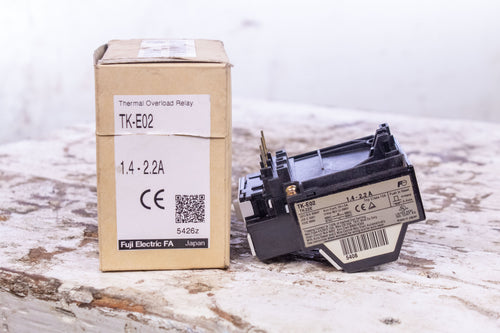 Fuji Electric TK-E02 1.4-2.2A Thermal Overload Relay