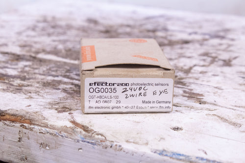 Efector200 OG0035 Diffuse Reflection Sensor OGT-HBOA/LS-100