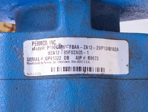 Permco Hydraulic Tandem Pump P197C486-FBAA-ZA12-29 / P124B182A HZA12-85FUZA05-1