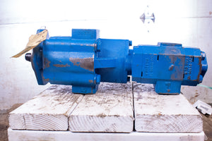 Permco Hydraulic Tandem Pump P197C486-FBAA-ZA12-29 / P124B182A HZA12-85FUZA05-1
