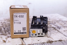 Load image into Gallery viewer, Fuji Electric Thermal Overload Relay TK-E02 7-11A