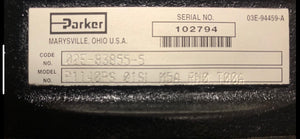 Parker 02E-83855-5 P1140PS01S1M5ARn0T00A Hydraulic Pump