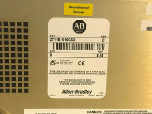 AB Allen-Bradley 2711e-k10c6x PanelView 1000e