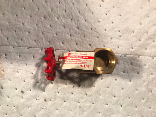 JMF John M Frey  Valve 1-1/4 200